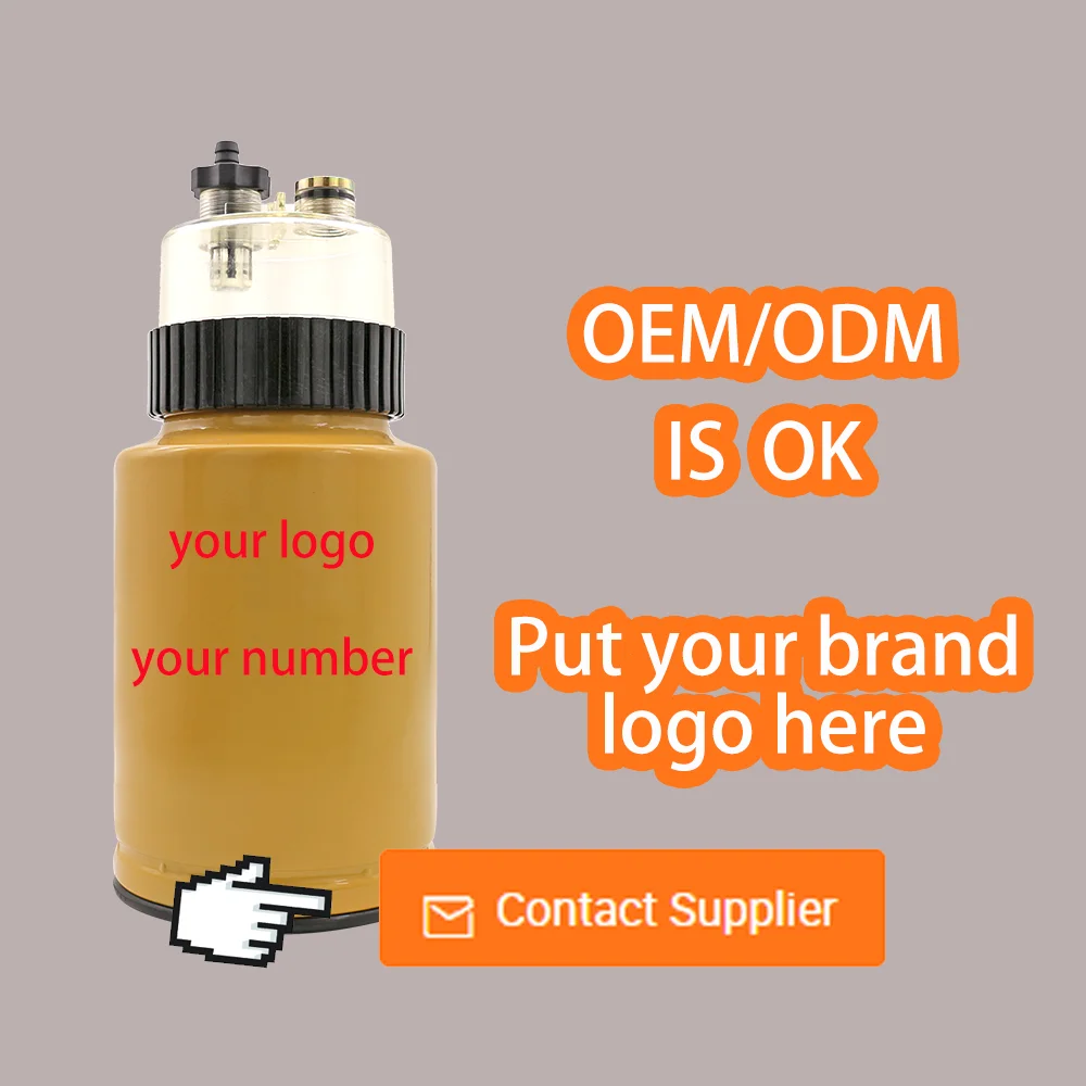 Construction machinery parts diesel engine fuel water separator filter FS1212 FB1311 P555001 4085912 for HITACHI excavator
