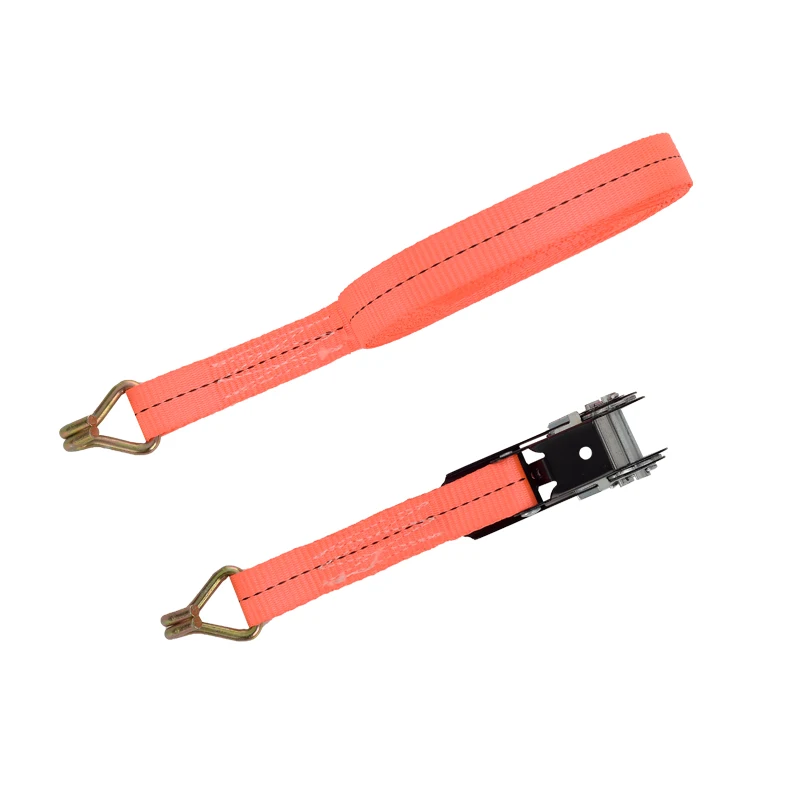 Good Price 1 In Car Wheel Adjustable Vehicle Tire Tie Down Straps For Sale