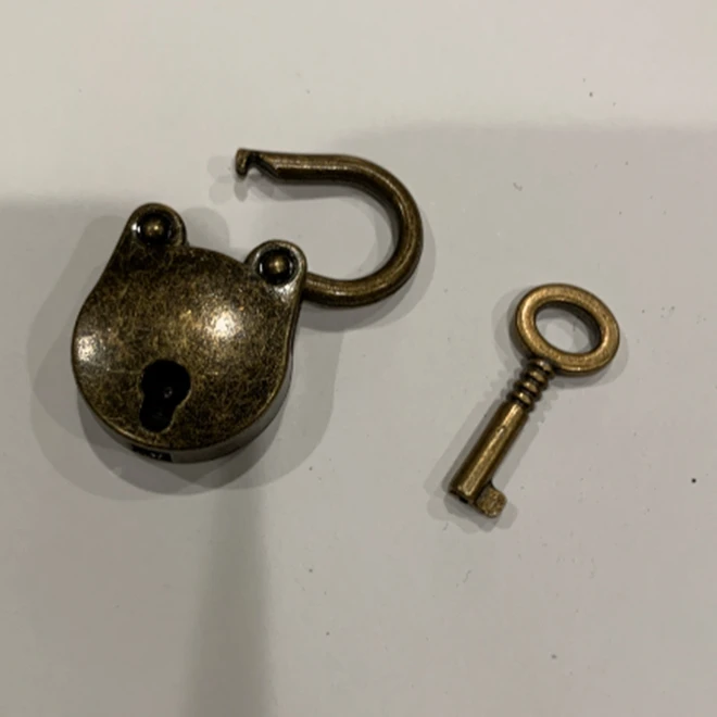 Vintage Treasure Chest Jewelry Box Pirate Wooden Trinket Boxes with Lock and Key Keepsake for Baby Toy,Stash,Home Decor