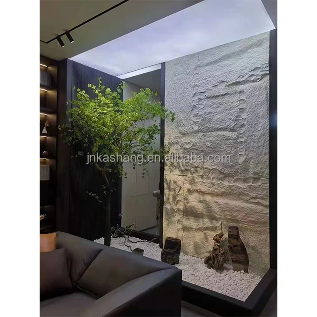 PU mushroom stone PU stone skin creative background wall thermal insulation sound insulation fireproof building materials