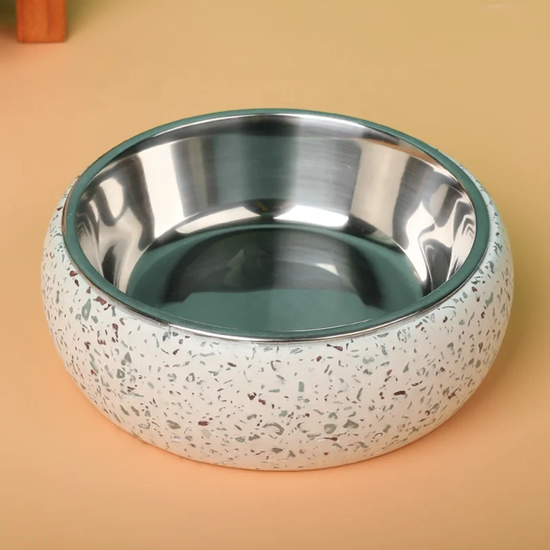 Pet Water Bottle bone shape dog bowl pets bowl for dog cat ergonomic pet bowls