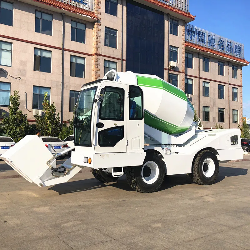 
HANK 2020 Hot Sale construction machine 4 CBM self loading concrete mixer truck 