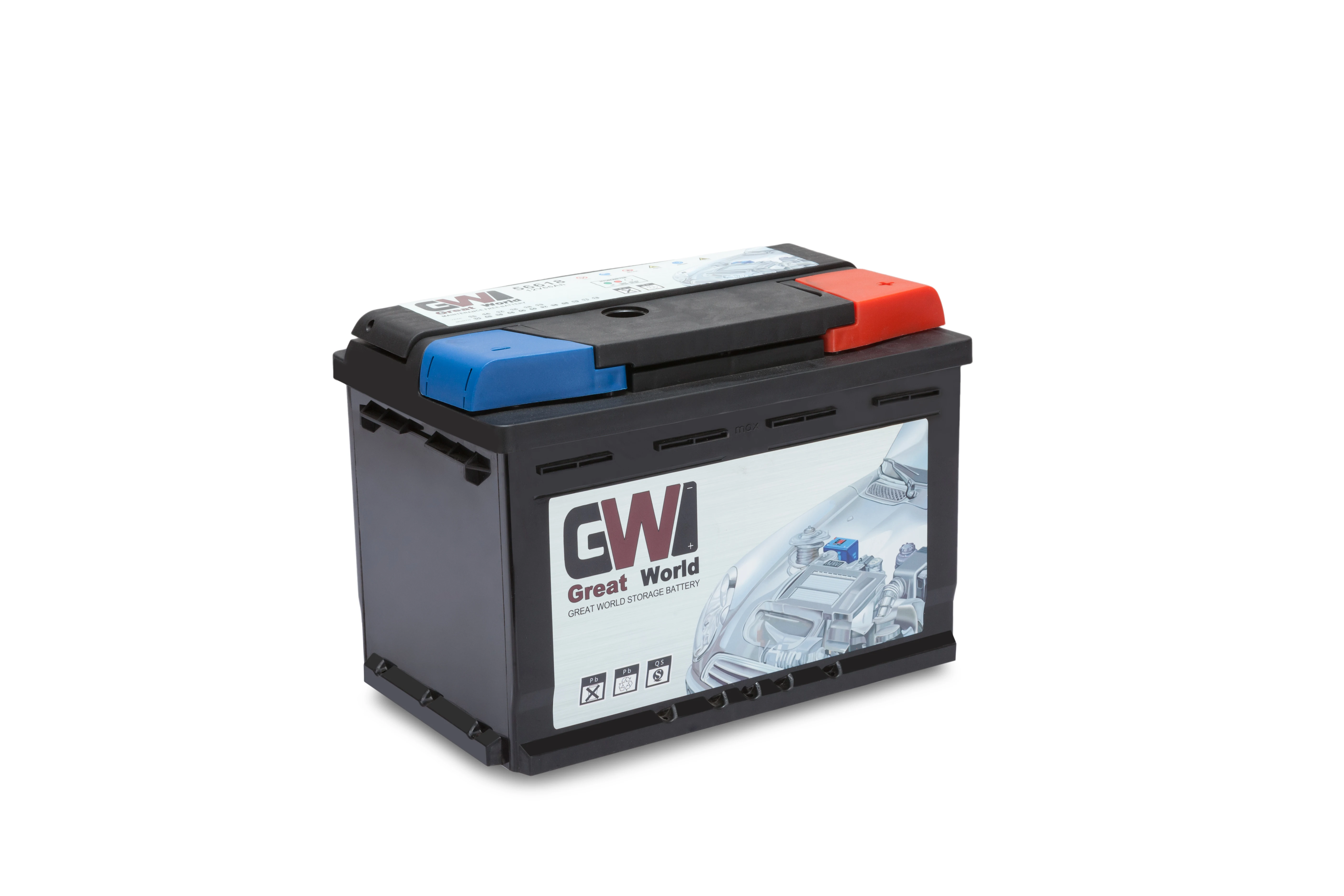 12V (AGM) battery 6-QTF-70 start stop car battery 70ah low self-discharge technology