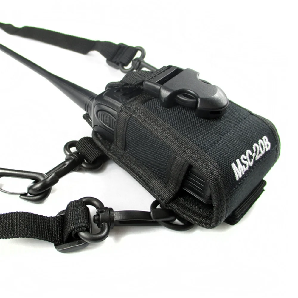 Иди и болтай Walkie Talkie радио сумка для Yaesu Kenwood ICOM Baofeng UV-5R uvb2 BF-888S MSC-20B нейлон Радио Чехол держатель