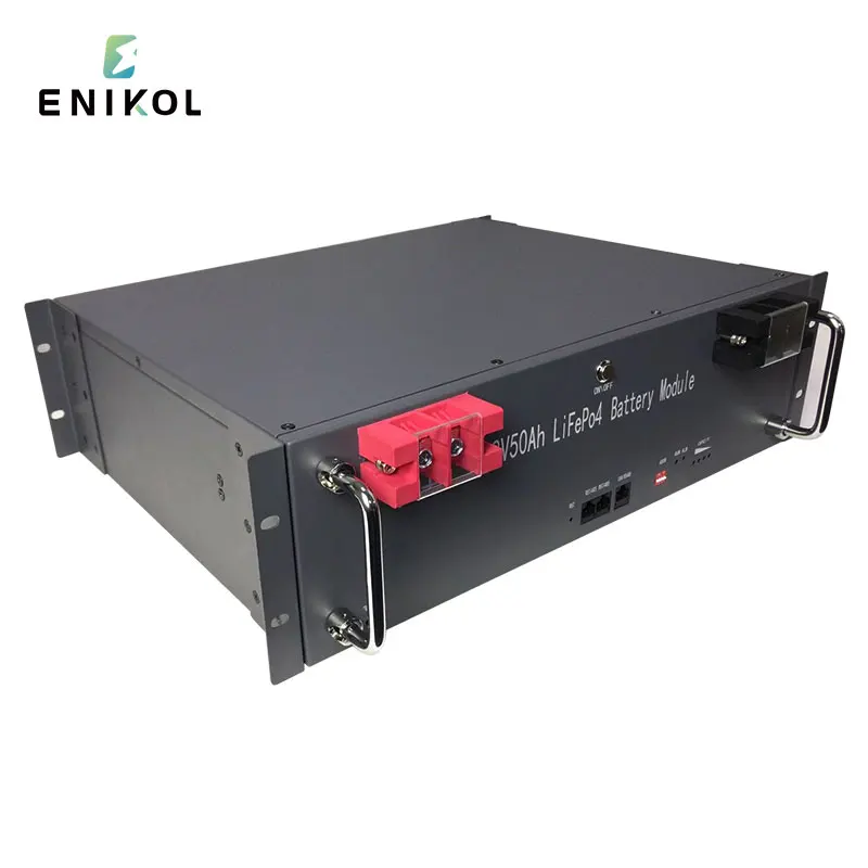Home Solar Energy Storage Lifepo4 Battery Rack mounted Tesla 50ah 100ah 2.56kw Batterie Lithium 48v