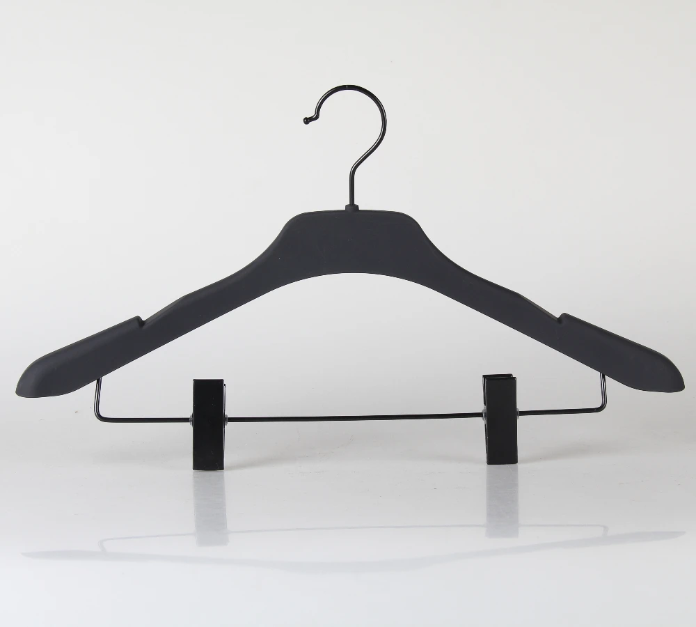 High quality strong ABS plastic pants hanger with clips