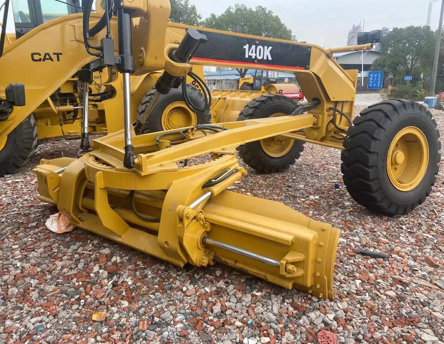 Подержанный происхождение Cat 140k моторный грейдер 140 г ч 12