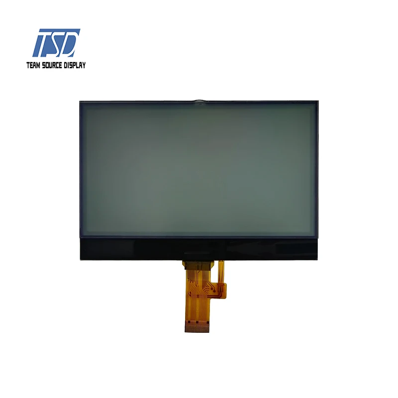 High Quality 240*128 COG dot  yellow green display mode  Spi interface  ST75256 elevator LCD display