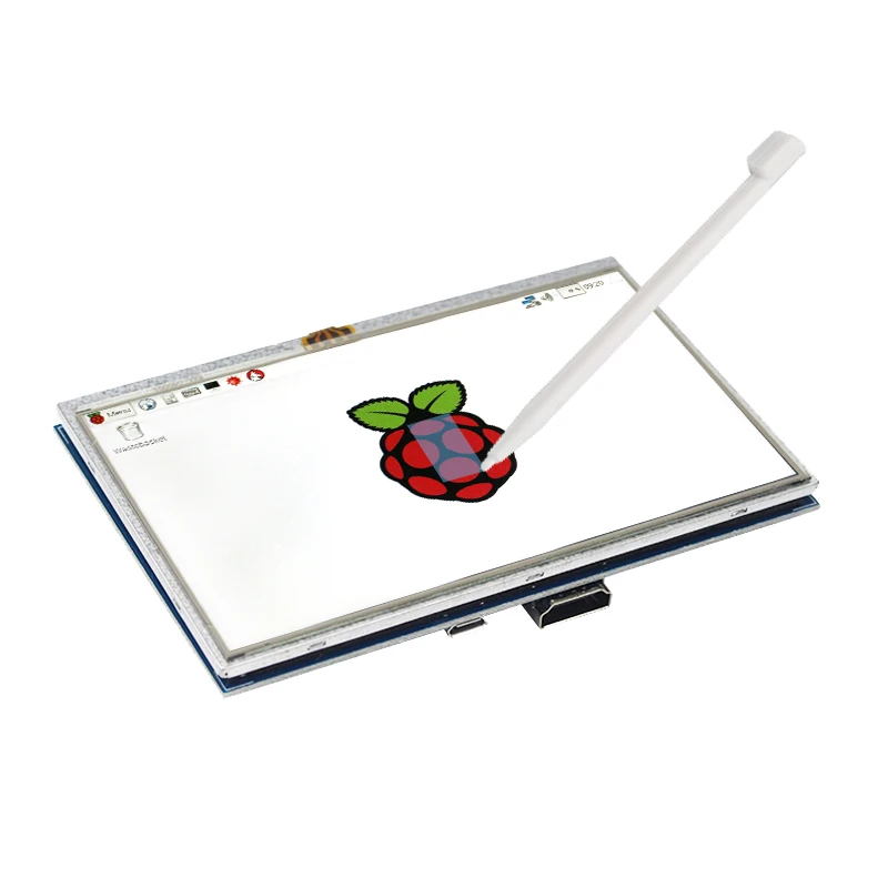 Raspberry Pi 4 Model B 5 inch Touchscreen TFT 800x480 Display LCD Touch Screen for Raspberry Pi 3 Model B+/3B PC Laptop