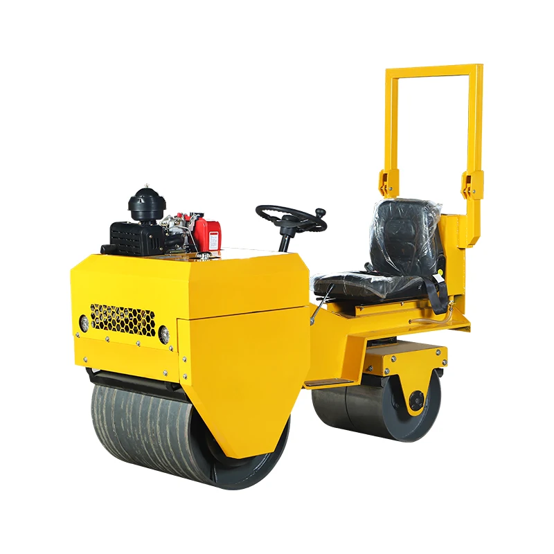 Seat-driven rollers Road balling machine Road roller RL700 Road rolling press machine