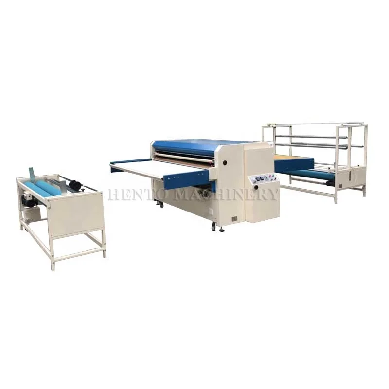 Industrial Garment Fusing Machine / Fabric Printing Machine Production Line / Fabric Fusing Machine