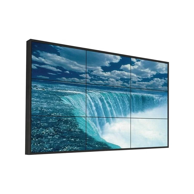 3.5/1.7/0.88mm Bezel LCD Video Wall Ultra Narrow Bezel Controller Splicing Screen LCD Video Wall Displays Screen for Advertising