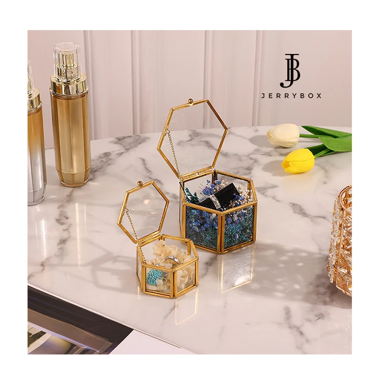 custom clear lid jewelry box with window