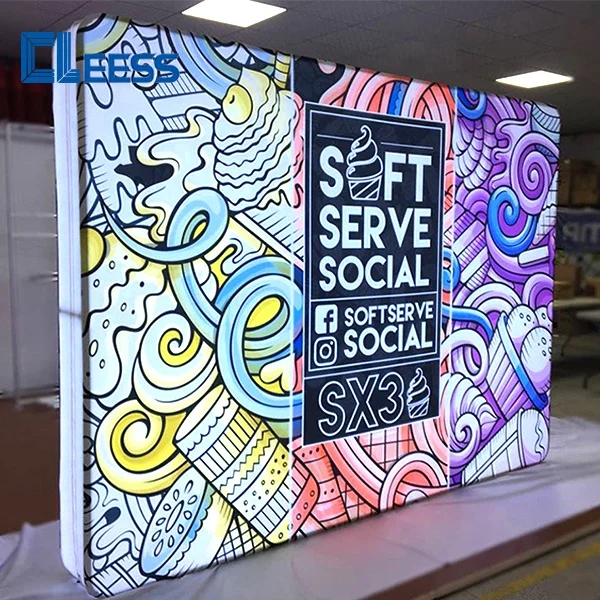 Портативный Фотофон из алюминиевой Натяжной ткани