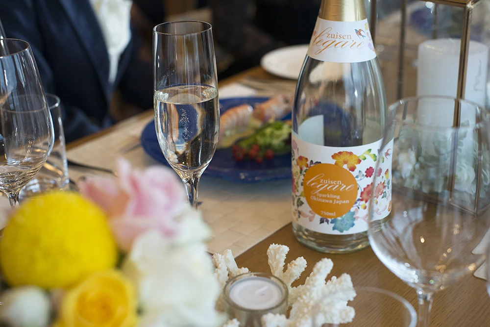 Zuisen legare okinawa passion fruit awamori liquor product fruit wine