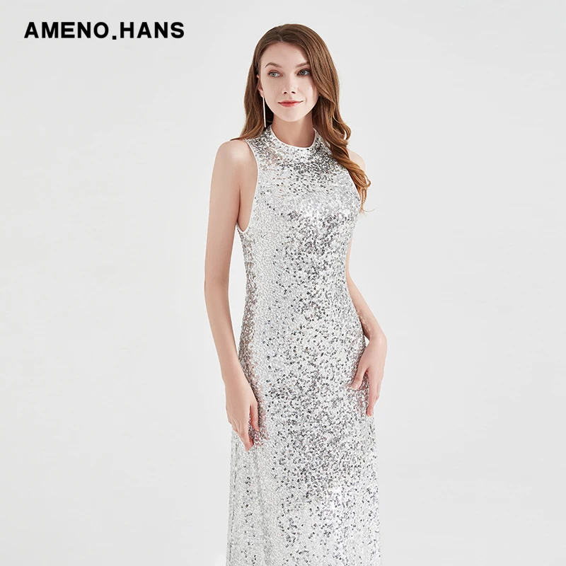Woman Sequined Dresses New Arrivals 2022 Party Dresses For Women Sexy Elegant Party Dresses
