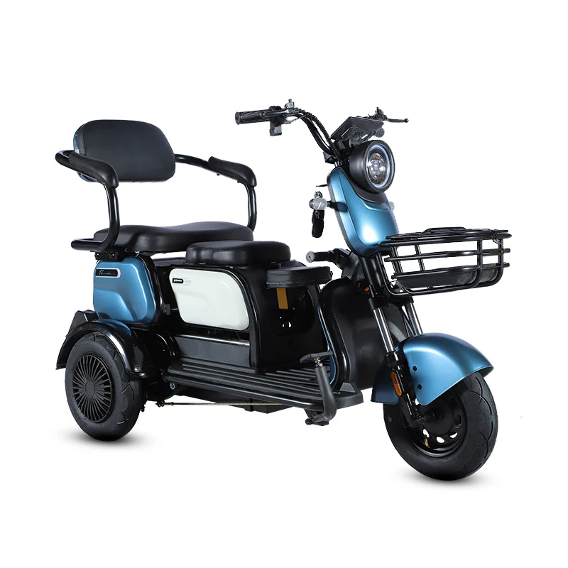 Paige electric scooter triciclo motorized tricycles trike 600w big power for adult kids e tricycles 60v 3 wheel motorcycle
