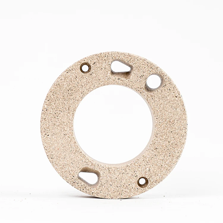 Vermiculite refractory insulation block customized molded parts high precision for condensing gas boiler heat cells