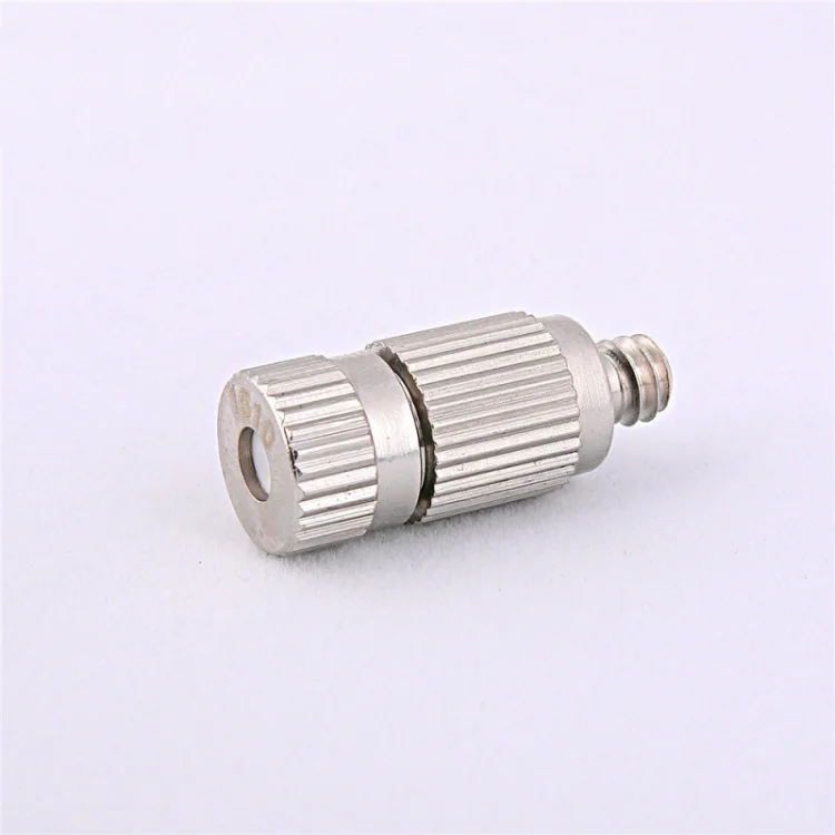 
15-100 Degree Brass Water Fine Mist Spray Nozzle Mist Cooling Nozzle 