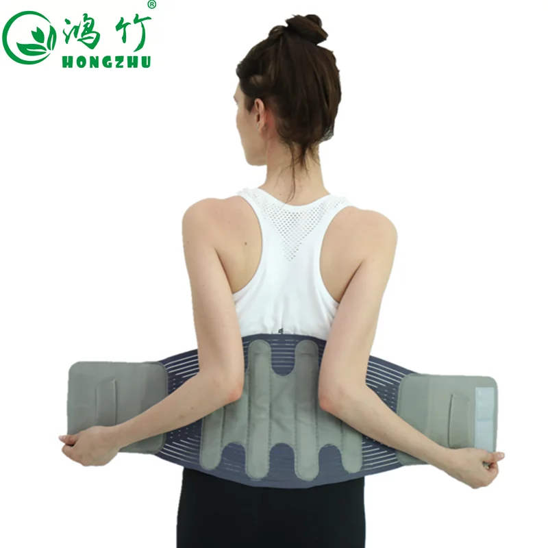 Медицинский эластичный регулируемый пояс для поддержки талии, пояс для поддержки поясницы, позвоночника, для женщин и мужчин