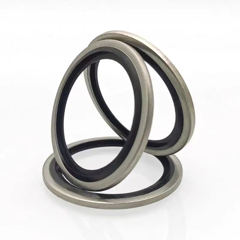 Bonded Sealed Composite NBR Gasket Standard Composite FKM Gasket Bonded seals washer Gasket