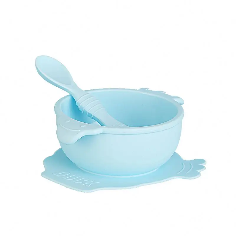 manufacturer Hot Sales Silicone Baby Products for Toddler Kid Eco-friendly Non-toxic Silicone Suction Plate Baby