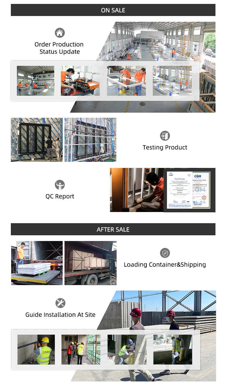 Aluminium Frame Double Automatic Slide Doors Soundproof Sensor Interior Noiseless  Aluminum Sliding Glass Patio Doors