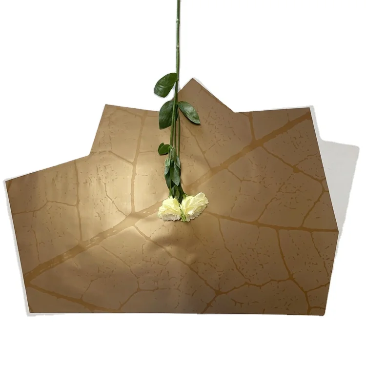 Promotional exquisite high quality matte bouquet packaging flower packaging bag