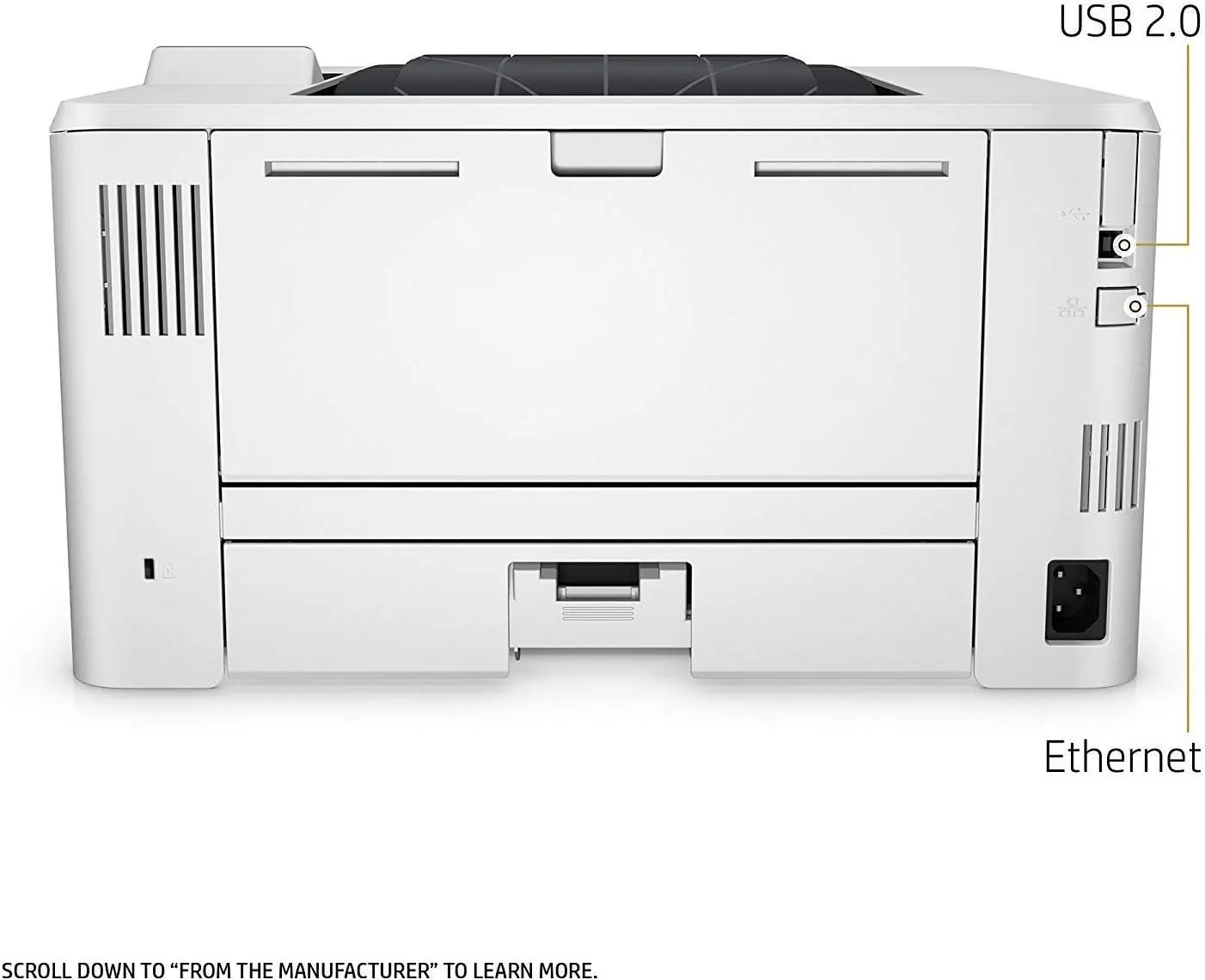 Well Refurbished  LaserJet Pro M402 All-In-One Monochrome Digital A4 Solid Printer Fine Condition