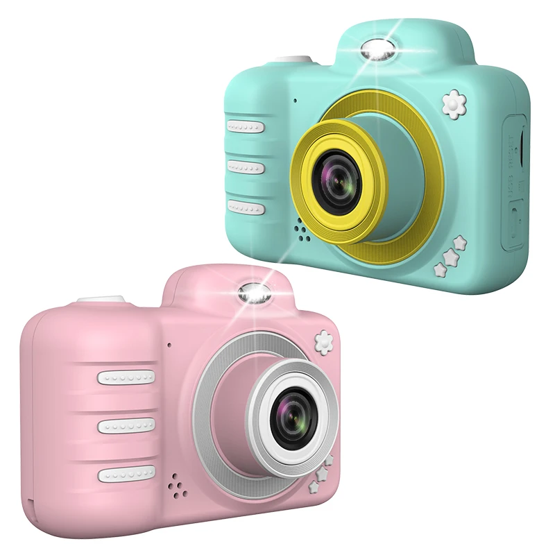 
Hot Selling Dual Lens camera 720P 2.4inch IPS screen child sports camera kids camera 