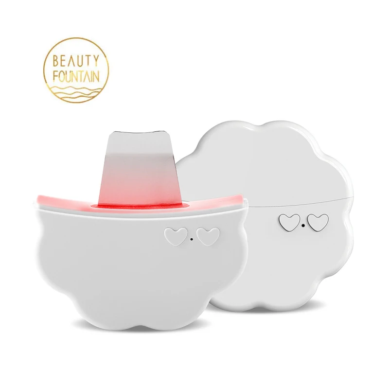 Mini Portable Dead Skin Blackhead Remover Tool Facial Peeling Pore Deep Cleansing Face Spatula Ultrasonic Skin Scrubber