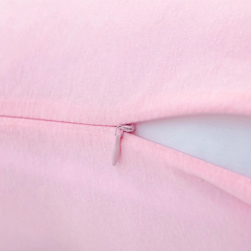 SUNNUO New Custom Full Body C Shaped Multi-color Washable Maternity Nursing Pregnancy Pillow With Removable Cotton Cover