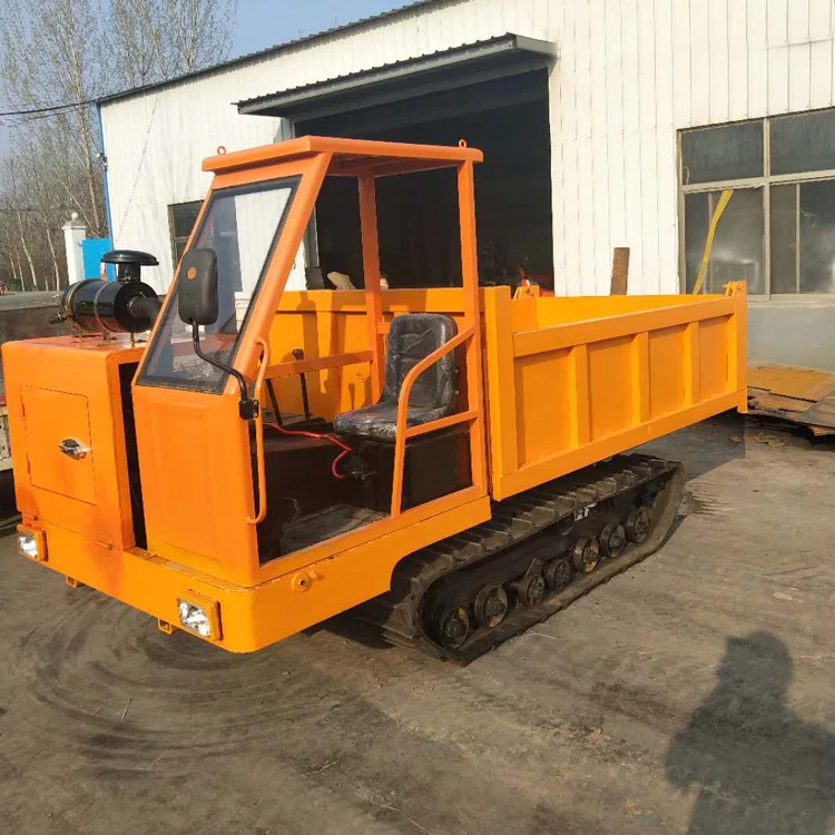 
Factory price crawler transport vehicle with agriculture rubber track 
