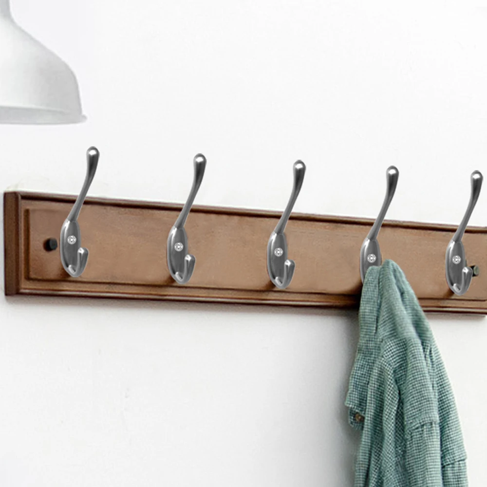 Wholesale Custom Baby Hooked 3M Gold Silver Black Single Robe Hook Coat And Hat Towel Hooks