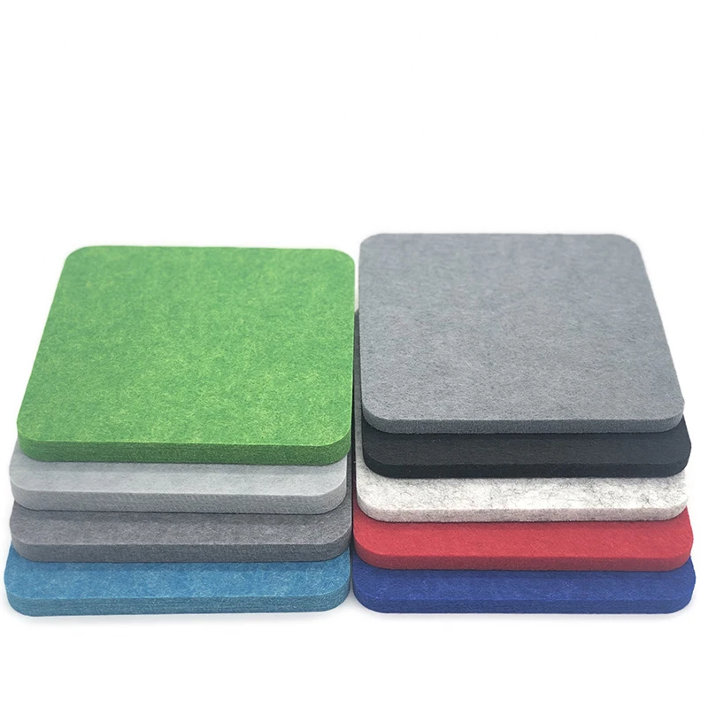 Звукоизоляционная сборная акустическая настенная панель из полиэстера