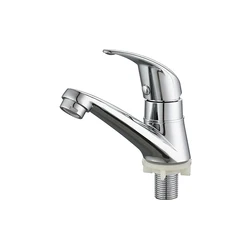 Wholesale High Quality Factory Price Plastic Taps Cold Water Swivel Faucets For Bathroom Wash Basin Modern
