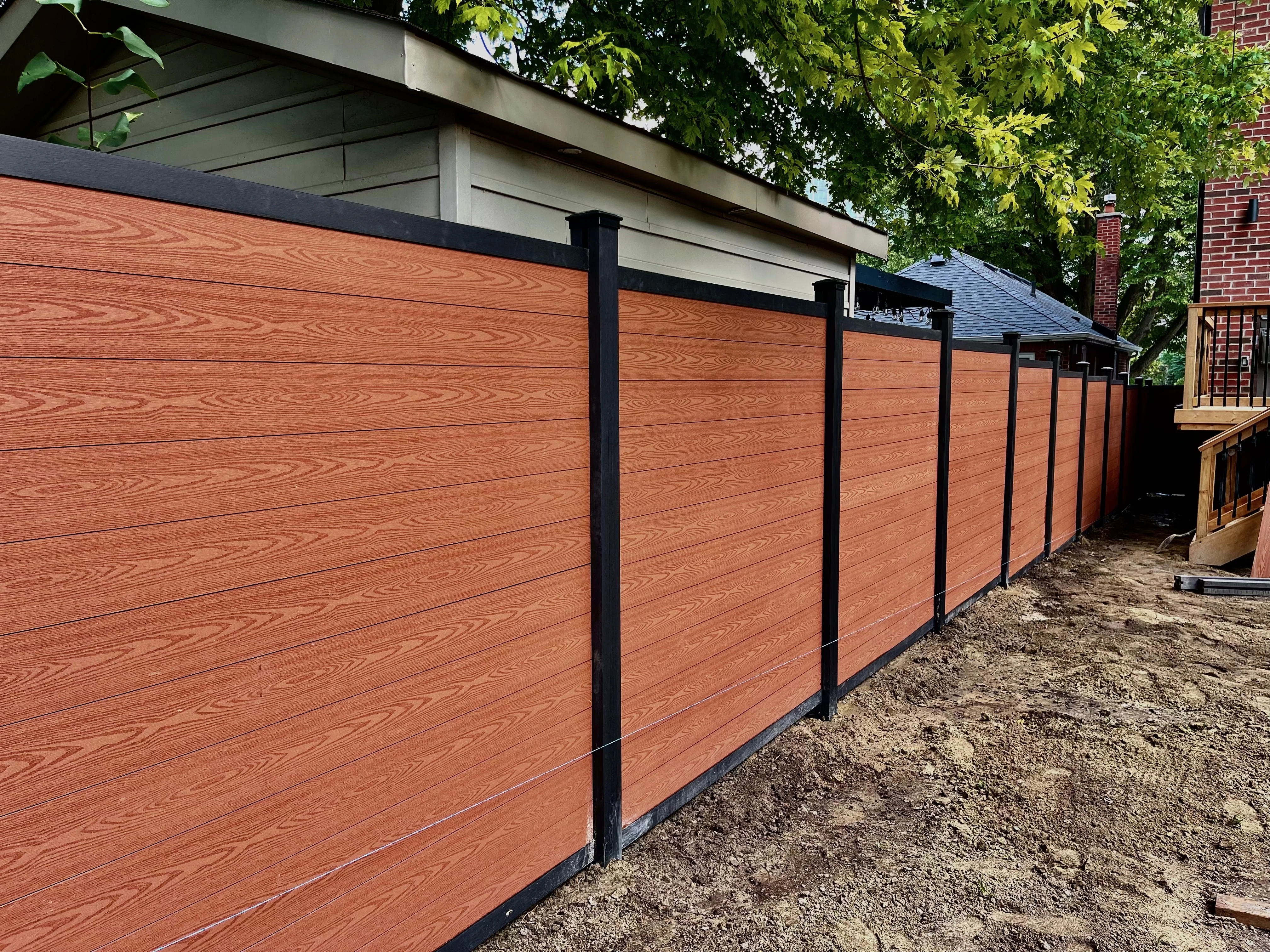 white fence wpc outdoor aluminum garden wpc vinyl fence panels for whole sale