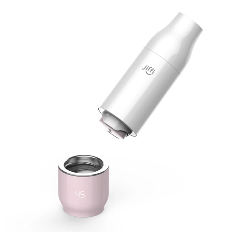 Smart USB Rechargeable Battery Portable Wireless Travel Baby Milk Bottle Warmer