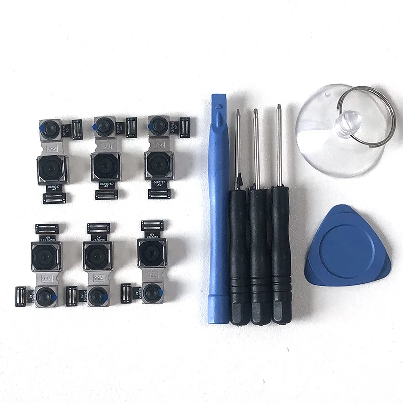 Original For Xiaomi Redmi Note 5 Pro Rear Back Big Camera Module Flex Cable For Redmi Note 5 Front Small Camera Replacement