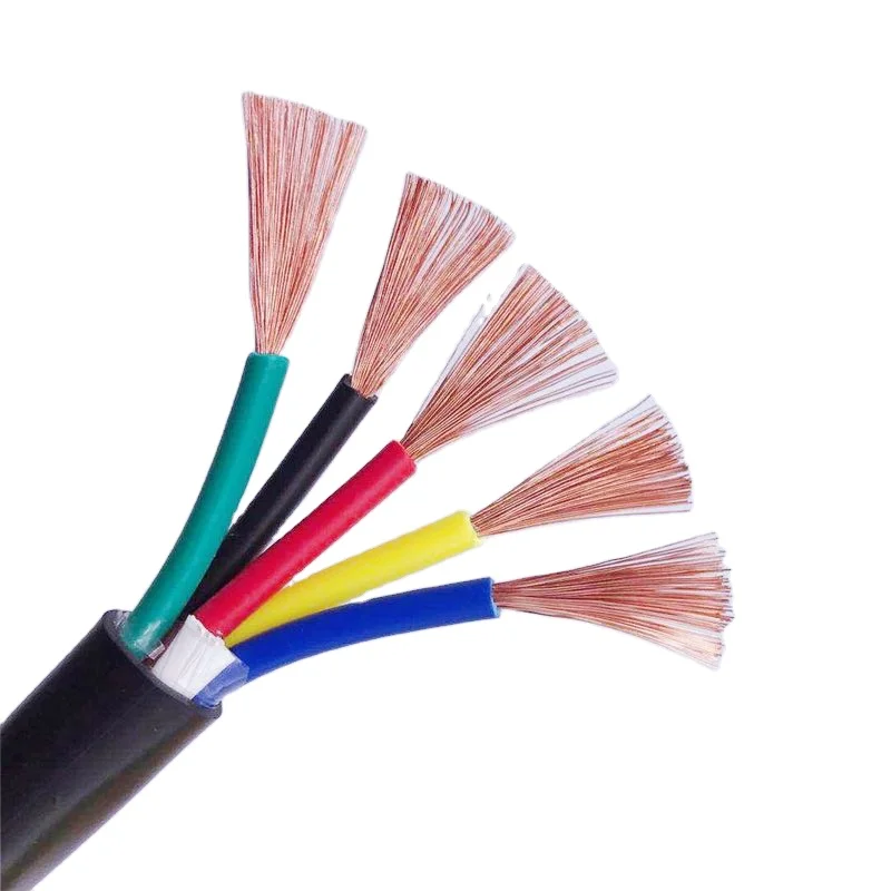 Multi Core 1.5 2.5 4 6 mm electrical wire Flexible Shielded Unshielded 24awg 16awq Signal Jacke Electrical cable 2.5 mm