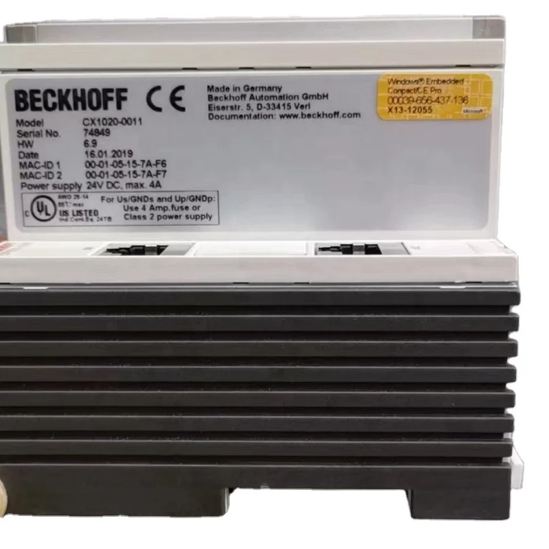 CX1020-0100 CX1020-0110 CX1020-0111 CX1020-0112 Main Control Module PLC Original Beckhoff Controller Germany