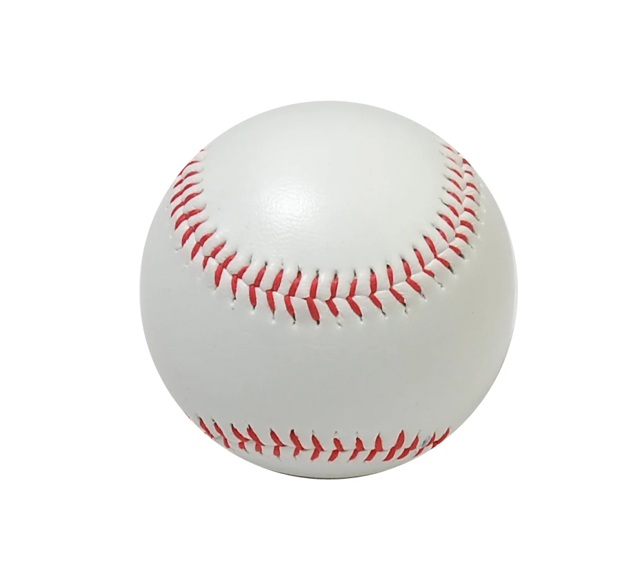 Personalized Custom Logo Durable 9 Inch Handmade Chip Solid Official League Leather Baseball Ball