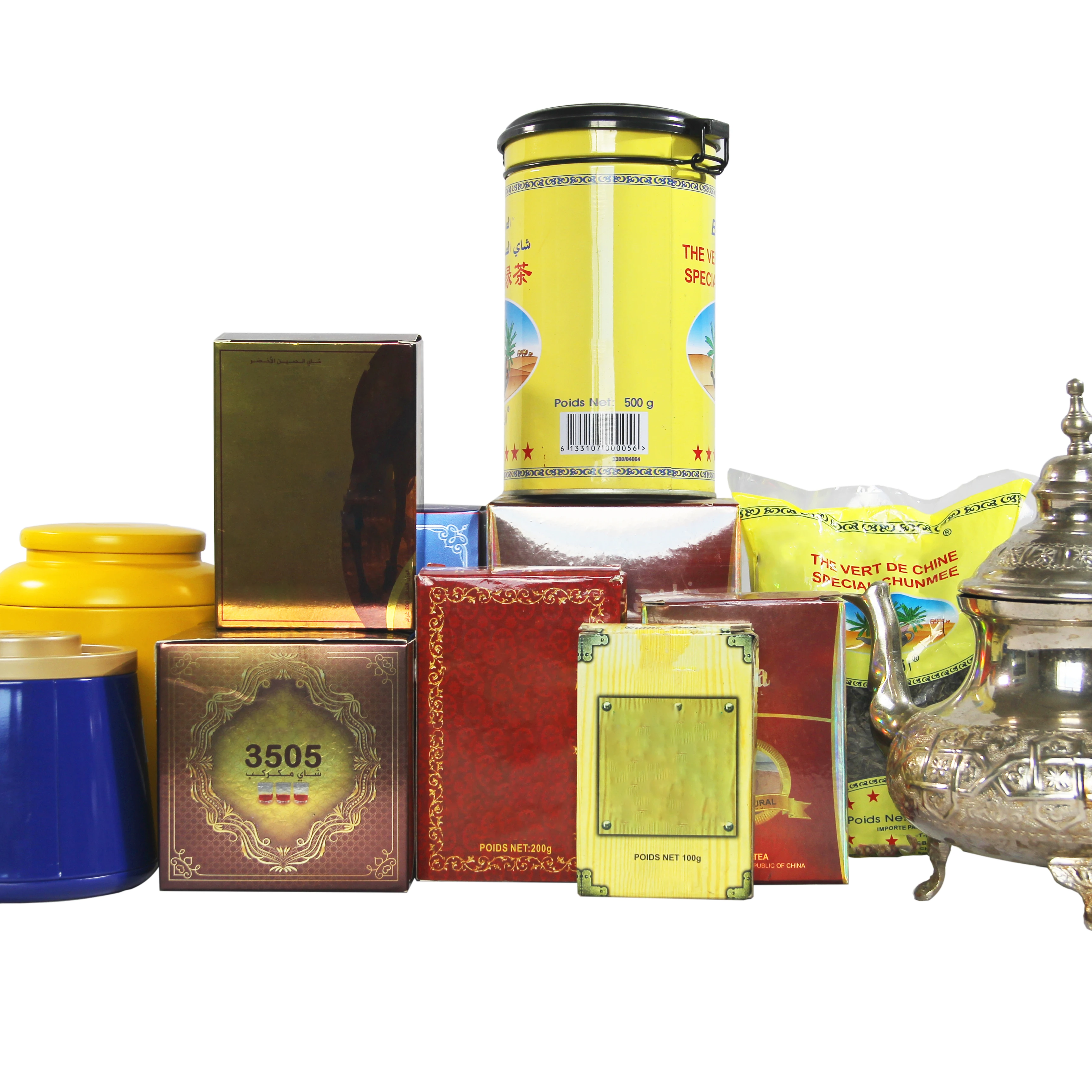 North Africa market 41022 chunmee tea 3505 gunpowder premium quality Morocco tea the vert de chine