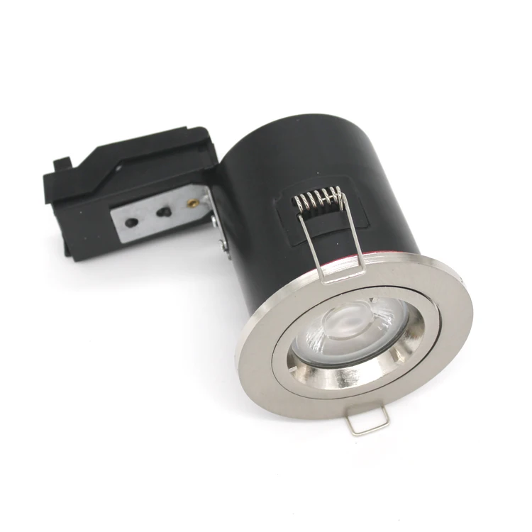 Противопожарный светильник IP20 GU10 70 мм со сменной крышкой