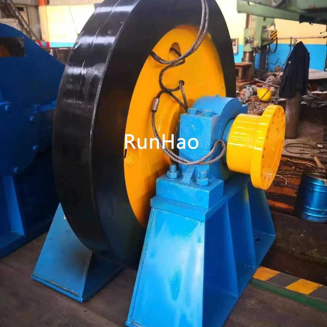Large steel rolling equipment with high rotational speed Flywheels for three-roller steel rolling production lines