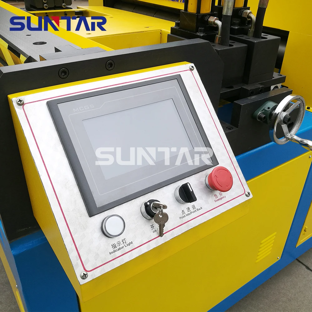 Suntay New Auto HVAC Duct Making Machine Efficient 3-Line HVAC Duct Production Equipment