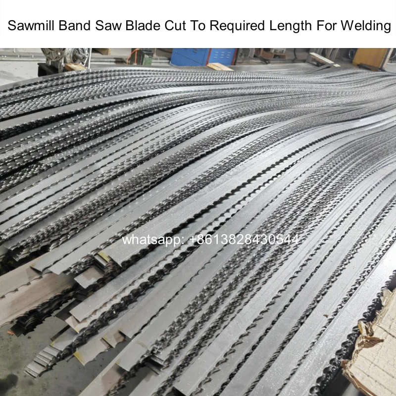Factory price high quality carbon steel strip double hardened teeth  band saw blade for wood cutting C75S band saw blade