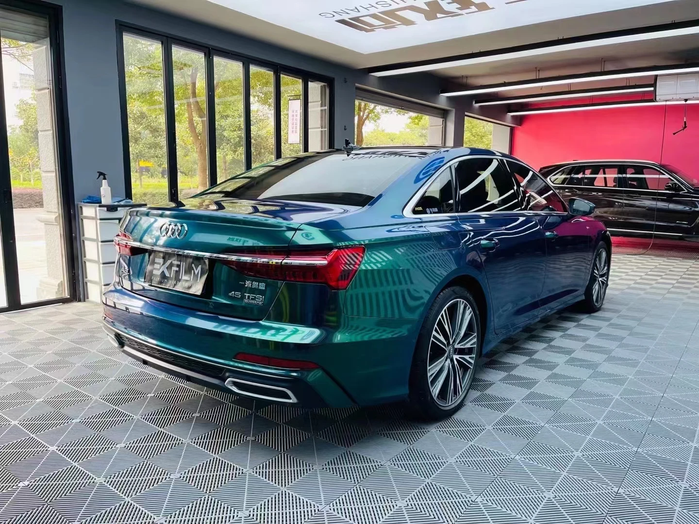 Auto Accessory Car Film Wrap Glossy Chameleon Colored Full Body Car Reflective Sticker High Gloss Multicolor Pearl Film