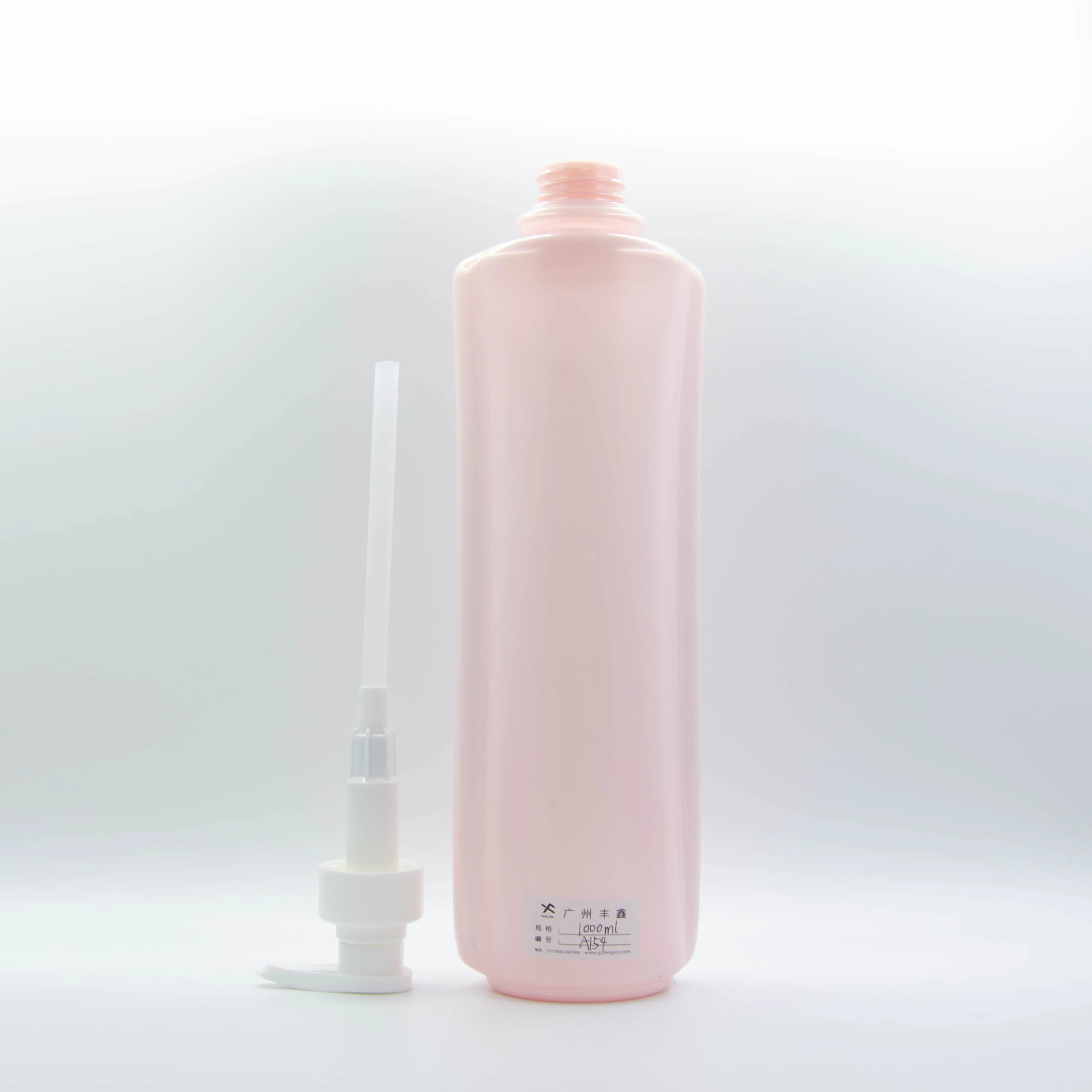 New Arrival Personal Care Plastic Cosmetic PET Bottles 1 Liter Shower Gel 1000ml Bottle