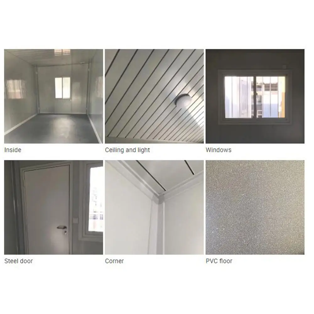 Quick Deployment Modular Home Strong Accommodation Units Flat Pack Moveable House